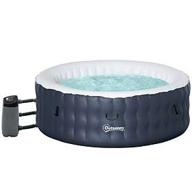 Outsunny Inflatable Hot Tub Spa 4 Person
