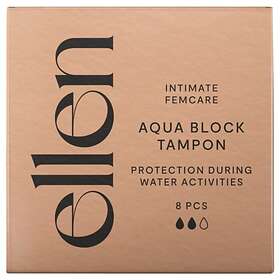 Ellen Aqua Block Tampon (8-pack)