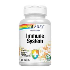 Solaray Immune System 90 Tabletter