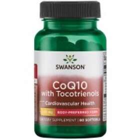 Swanson CoQ10 100mg with 10mg Tocotrienols 60 Kapslar