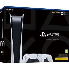 Sony PlayStation 5 (PS5) Digital Edition (+ 2nd Controller) 825Go