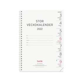Burde Stor Veckokalender A5 Refill 2023 - Hitta bästa pris på Prisjakt
