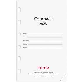 Burde Kalender 2023 Compact Kalendersats