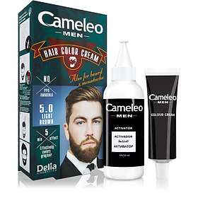 Delia Cosmetics Cameleo Men Hair Color Cream 5.0 Light Brown 30ml
