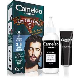 Delia Cosmetics Cameleo Men Hair Color Cream 3.0 Dark Brown 30ml