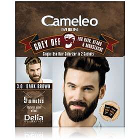 Delia Cosmetics Cameleo Men Grey Off 3.0 Dark Brown