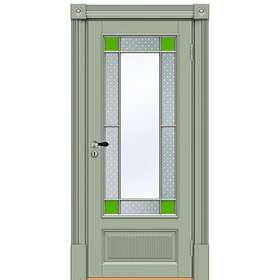 Swedoor Jeld-Wen Innerdörr Superior Sekel 7323 Glas 8x21