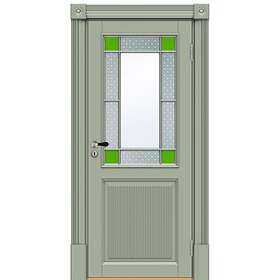 Swedoor Jeld-Wen Innerdörr Superior Sekel 7313 Glas 10x21
