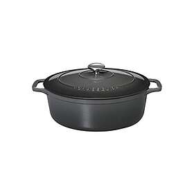 Chasseur Classique Ovale Cocotte en fonte 35cm 8,5L