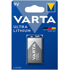 Varta Ultra Batteri Lithium 9V 1200 CR9V 6122