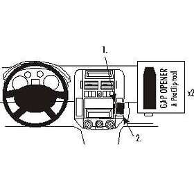 Brodit ProClip Angled mount Montering for mobiltelefon 853029