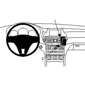 Brodit ProClip Angled mount 854632