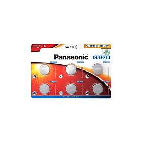 Panasonic CR2025 6-pack