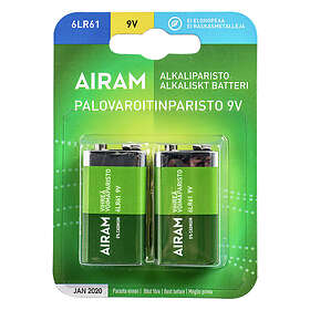 Airam 6LR61 2-pack