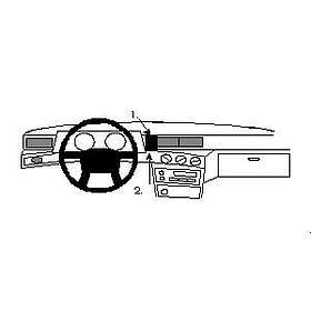 Brodit ProClip Center mount montering for mobiltelefon 740 852110