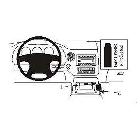 Brodit proClip 833108 Console Mount Fordonshållare Svart pour Expedition 2003–2006