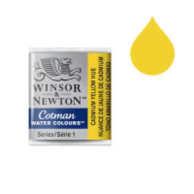 Winsor & Newton Cotman Akvarellfarge 109 Cadmium Yellow Hue 1.7ml