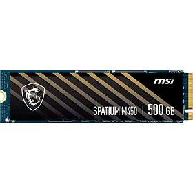 MSI Spatium M450 PCIe 4.0 NVMe M.2 SSD 500Go