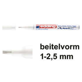 Edding 753 Gloss Paint Marker Calligraphy 1,0-2,5mm (vit)