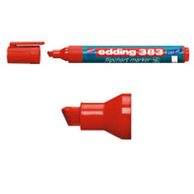 Edding 383 Blädderblockspenna 1,0-5,0mm (röd)