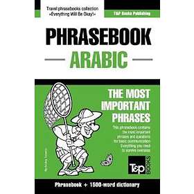 English-Arabic phrasebook and 1500-word dictionary