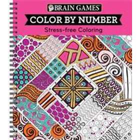 Brain Games Color by Number: Stress-Free Coloring (Pink)