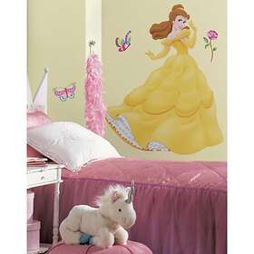 RoomMates Väggdekor Disney Prinsessan Belle med Bling Princess (with gems) Peel 
