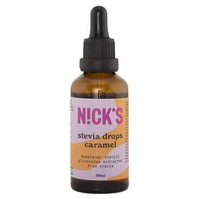 Nick's Stevia Drops Caramel 50ml