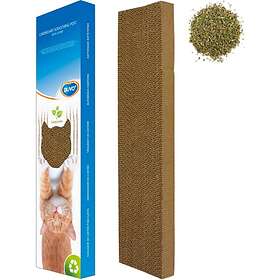 DUVO+ Cardboard Scratching Post with Catnip 50x13x6cm