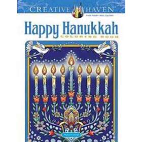 Creative Haven Happy Hanukkah Coloring Book