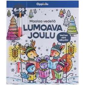 Maalaa vedellä LUMOAVA JOULU -puuhakirja 6-99 v