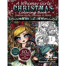 A Whimsy Girls Christmas Coloring Book