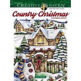Creative Haven Country Christmas Coloring Book