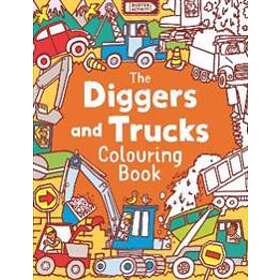 The Diggers and Trucks Colouring Book