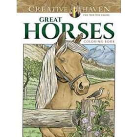 Creative Haven Great Horses Coloring Book
