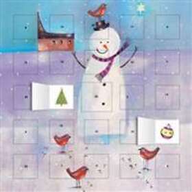 Advent Snowman and Robin calendar (with stickers)