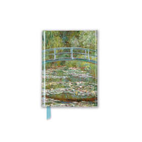Claude Monet: Bridge over a Pond of Water Lilies (Foiled Pocket Journal)