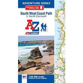 SW Coast Path North Cornwall Adventure Atlas