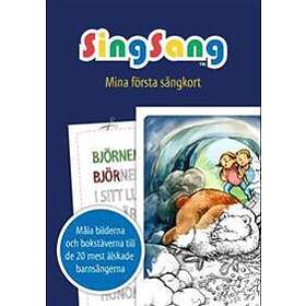 SingSang. Mina första sångkort. Målarbok