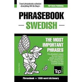English-Swedish phrasebook and 1500-word dictionary