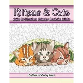 Kittens and Cats Color By Numbers Coloring Book for Adults