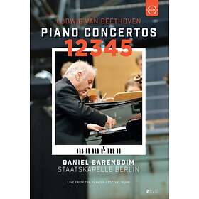 Daniel Barenboim Plays And Conducts Beethoven Piano Concertos 1-5 DVD