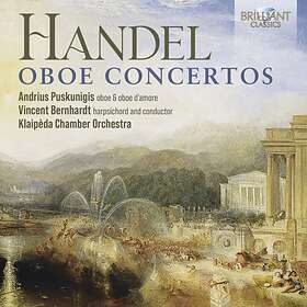 Andrius Puskunigis Handel: Oboe Concertos CD