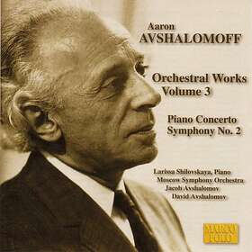 Moscow Symphony Orchestra Avshalomoff: Orchestral Works, Vol 3 CD
