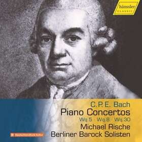 Michael Rische C.P.E. Bach: Piano Concertos Wq.5, Wq.8, & Wq.30 CD