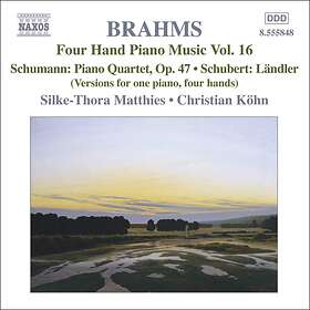 Johannes Brahms Brahms: Four-Hand Piano Works, Vol 16 CD