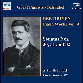Artur Schnabel Beethoven: Piano Sonatas Nos 30 32 CD