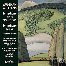 Ralph Vaughan Williams Williams: Symphonies Nos 3 & 4 CD