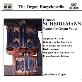 Julia Brown Scheidemann: Works for organ, Vol. 3 CD