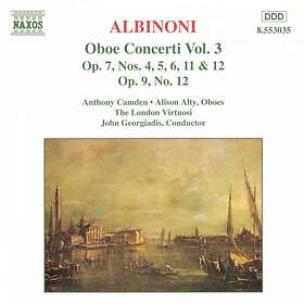 Tomaso Giovanni Albinoni Albinoni: Oboe Concerti, Volume 3 CD